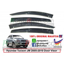Hyundai Tucson JM (1st Gen) 2005-2010 AG Door Visor Air Press Wind Deflector (Big 12cm Width)